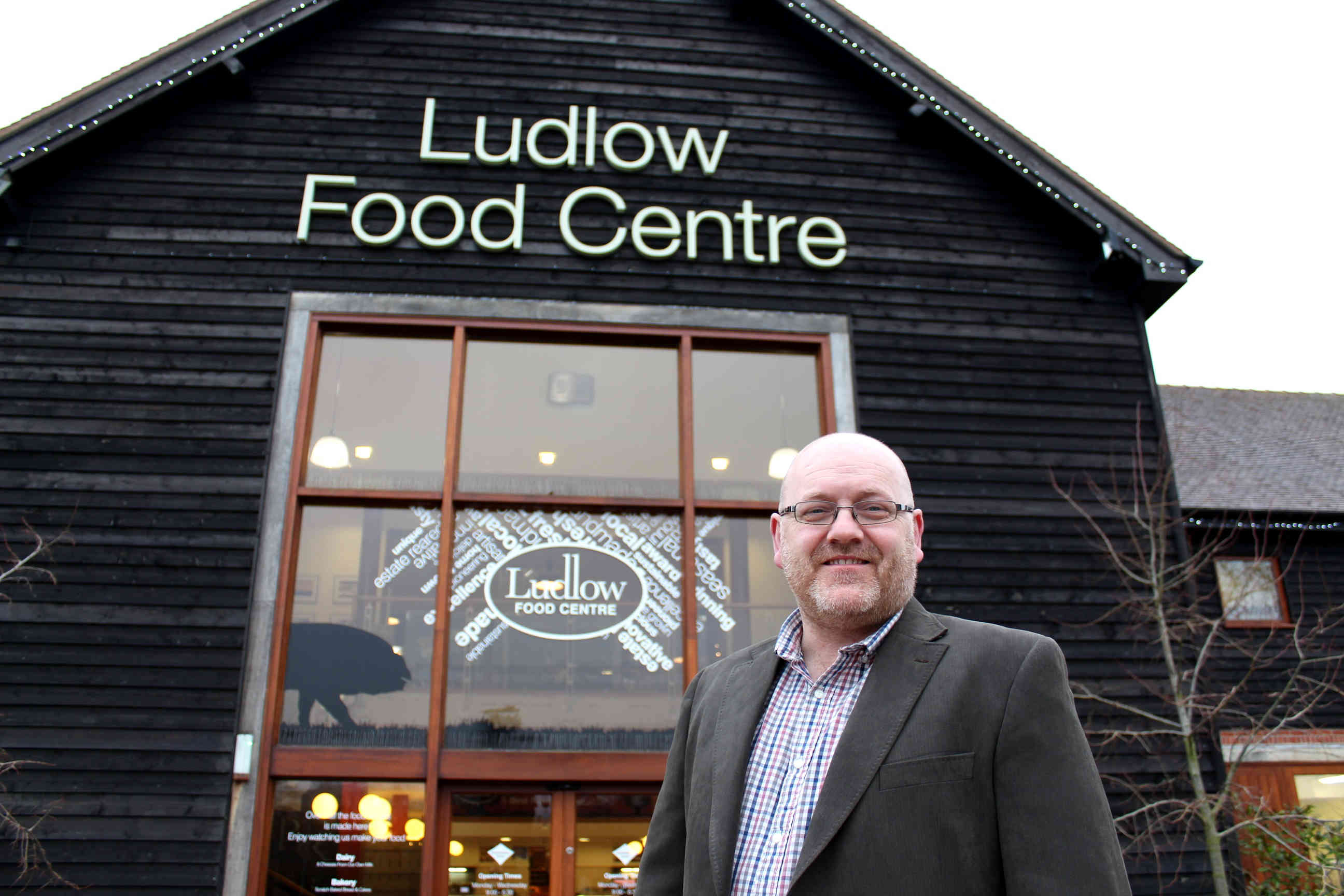 Jon Edwards, MD of The Ludlow Food Centre Delicatessen